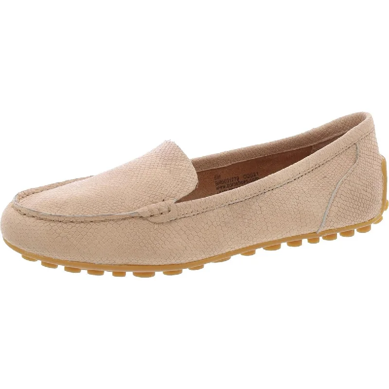 Women's Embroidered Floral Pattern Ballet Flats in White for a Spring - Inspired Outfit Born Womens AMANI Embossed Leather Moccasins Women's Embroidered Floral Pattern Ballet Flats in White for a Spring - Inspired Outfit Born Womens AMANI Embossed Leather Moccasins
