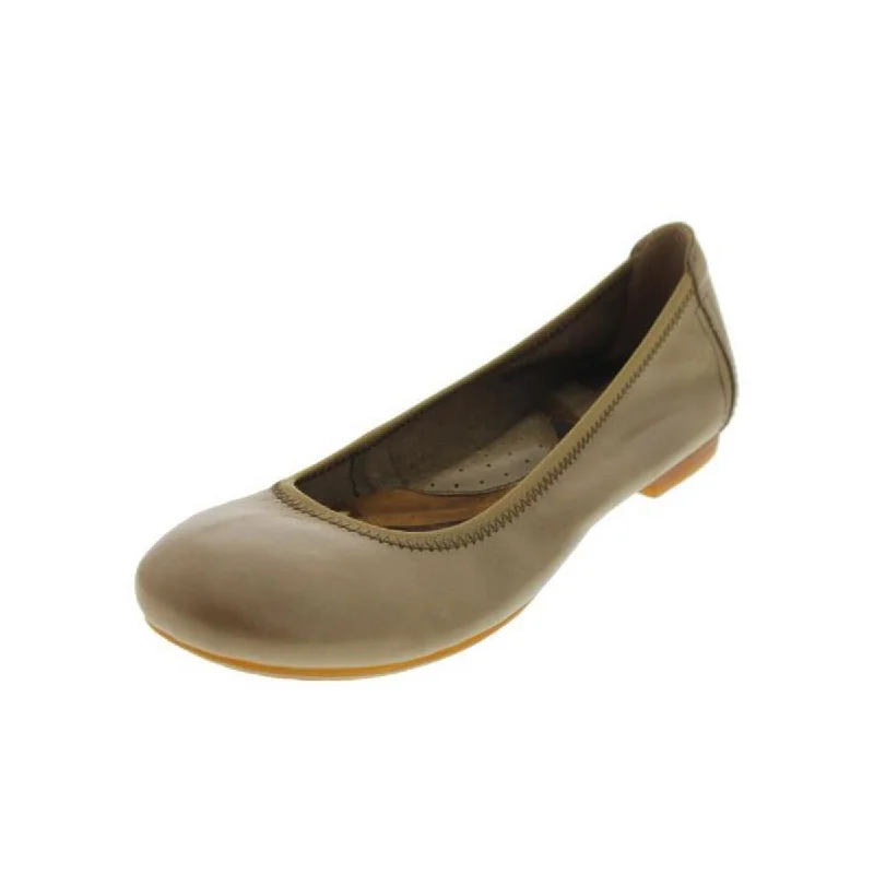 Women's Metallic Foil - Finish Ballet Flats in Gold for a Glamorous Night Out Born Womens Julianne Leather Contrast Trim Ballet Flats Women's Metallic Foil - Finish Ballet Flats in Gold for a Glamorous Night Out Born Womens Julianne Leather Contrast Trim Ballet Flats