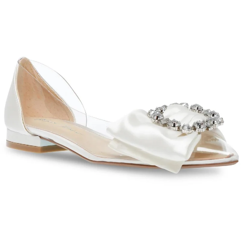 Women's Glitter - Embellished Ballet Flats in Silver for a Sparkly Party Look Betsey Johnson Womens Nelie Satin Embellished D'Orsay Women's Glitter - Embellished Ballet Flats in Silver for a Sparkly Party Look Betsey Johnson Womens Nelie Satin Embellished D'Orsay