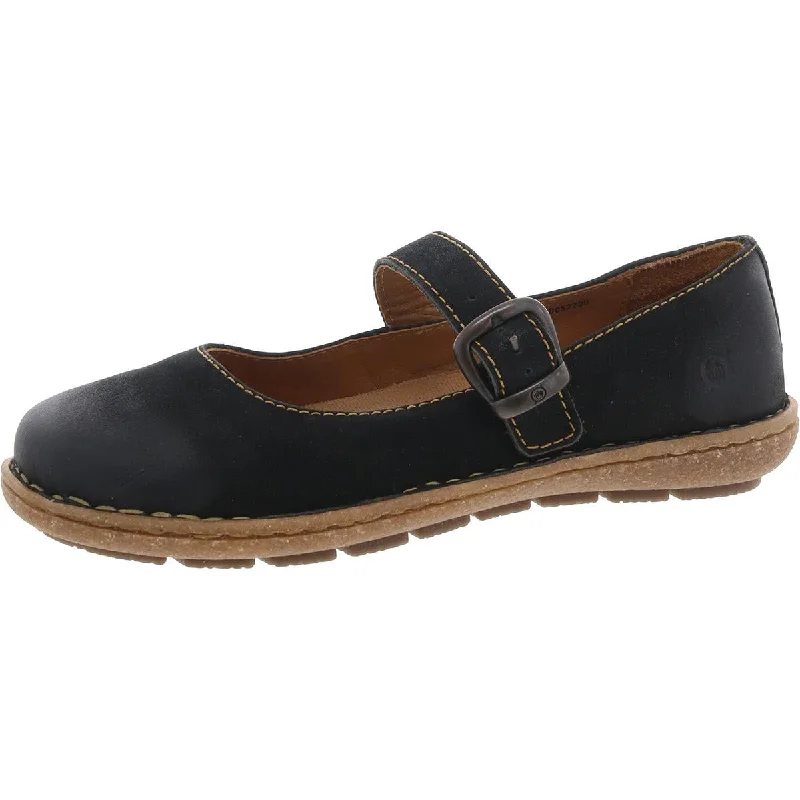 Women's Tassel - Trimmed Ballet Flats in Olive Green for a Trendy Twist Born Womens Padded Insole Mary Janes