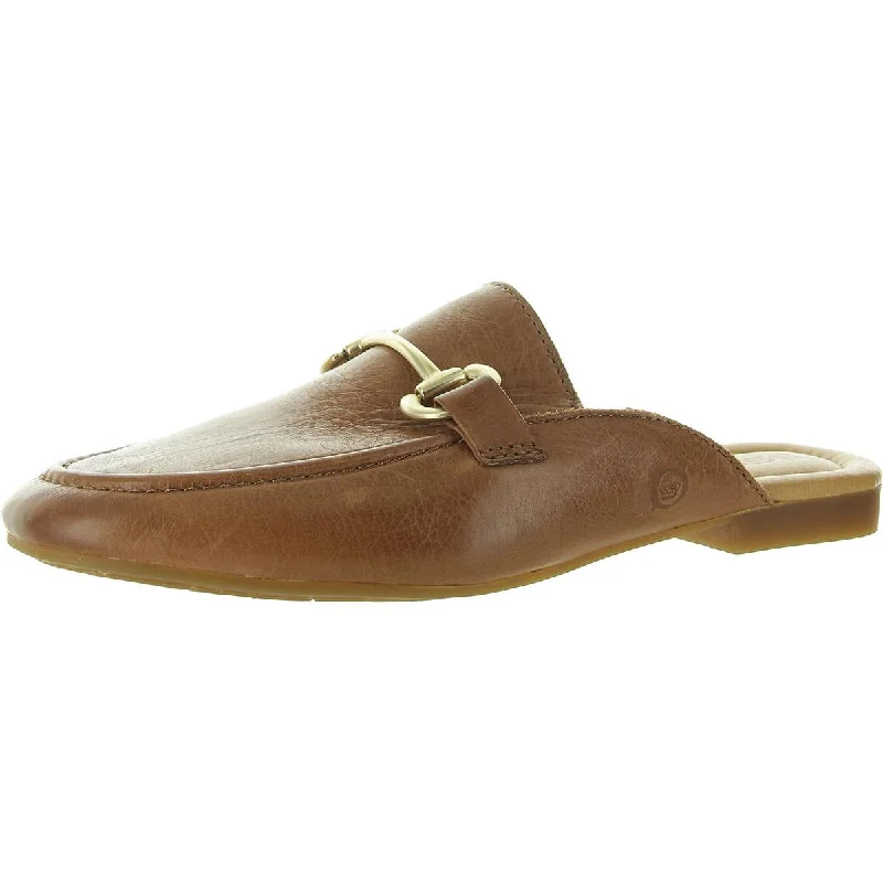 Women's Metallic Foil - Finish Ballet Flats in Gold for a Glamorous Night Out Born Womens Khelk Chain Leather Loafers