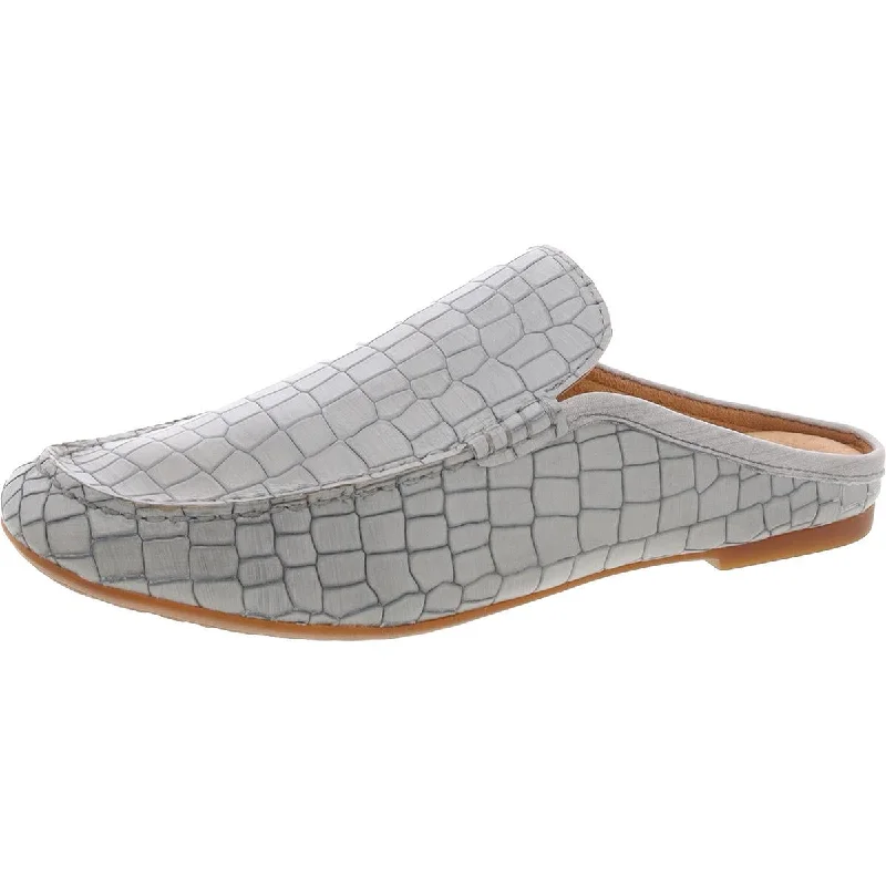 Women's Fur - Lined Ballet Flats in Tan for a Cozy Winter Option Born Womens CAPRICORN Embossed Leather Mules Women's Fur - Lined Ballet Flats in Tan for a Cozy Winter Option Born Womens CAPRICORN Embossed Leather Mules