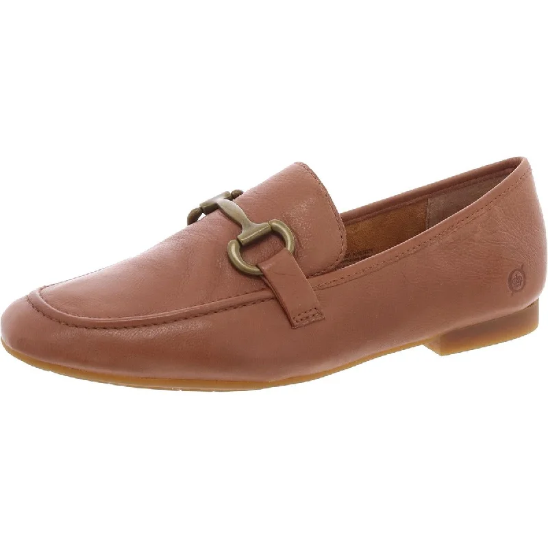 Women's Tassel - Trimmed Ballet Flats in Olive Green for a Trendy Twist Born Womens Leyla Embellished Leather Loafers