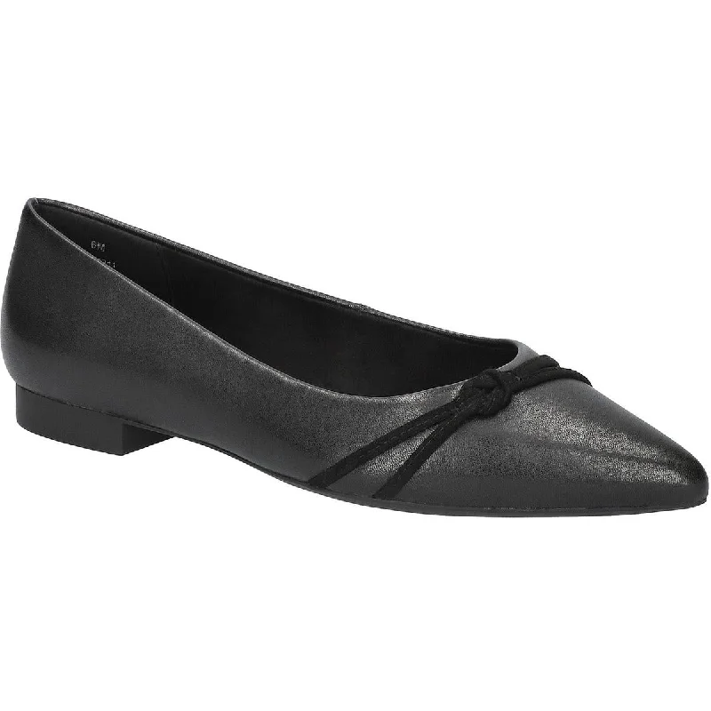 Women's Glitter - Embellished Ballet Flats in Silver for a Sparkly Party Look Bella Vita Womens RHEA Solid Faux Leather Flat Shoes Women's Glitter - Embellished Ballet Flats in Silver for a Sparkly Party Look Bella Vita Womens RHEA Solid Faux Leather Flat Shoes