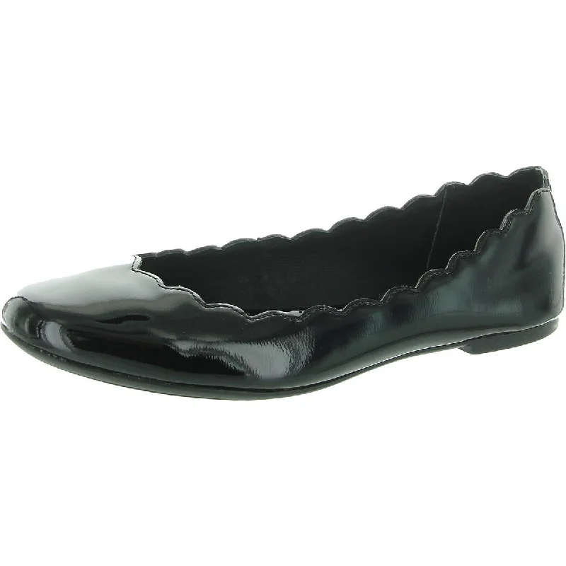 Women's Metallic Foil - Finish Ballet Flats in Gold for a Glamorous Night Out Born Womens Leather Flat Shoes