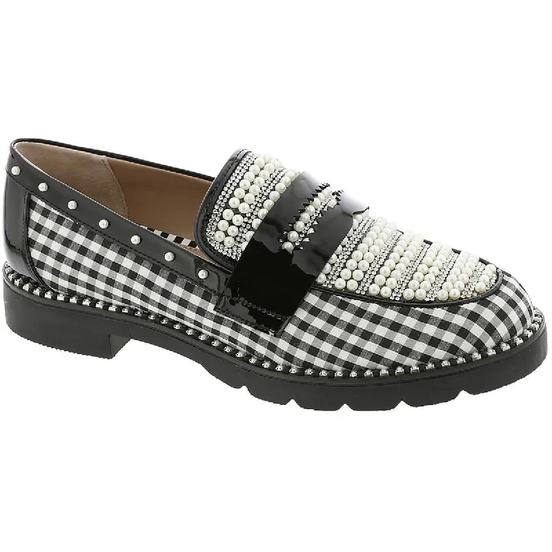 Women's Geometric - Patterned Ballet Flats in Multicolor for a Fashion - Forward Look Betsey Johnson Womens Darian Patent Floral Print Loafers Women's Geometric - Patterned Ballet Flats in Multicolor for a Fashion - Forward Look Betsey Johnson Womens Darian Patent Floral Print Loafers