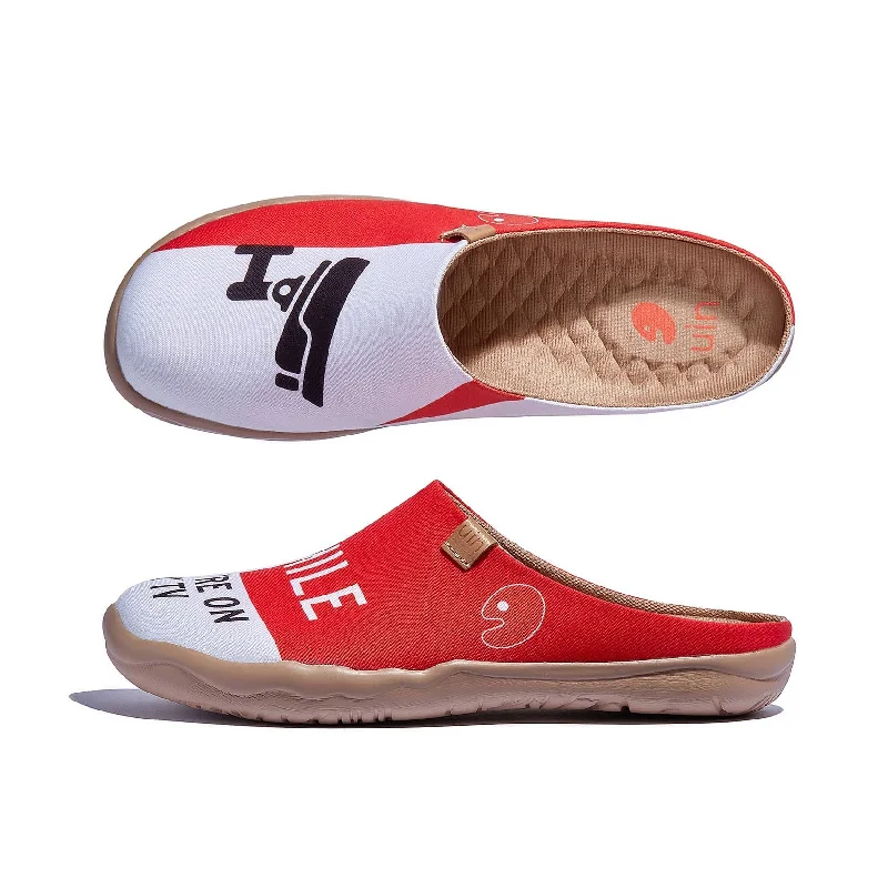 Women's Slippers with a Built - in Heel in Black for a Slightly Elevated Look You're In My Zone Malaga Women