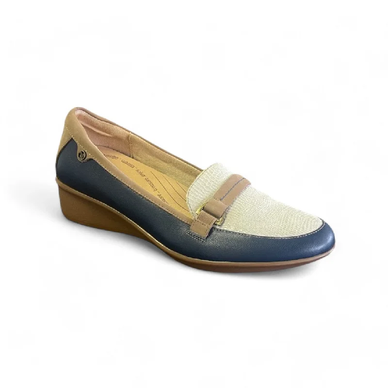 Women's Memory Foam Insole Loafers in Pink for Added Comfort Montmarte Wedge Loafer Women's Memory Foam Insole Loafers in Pink for Added Comfort Montmarte Wedge Loafer