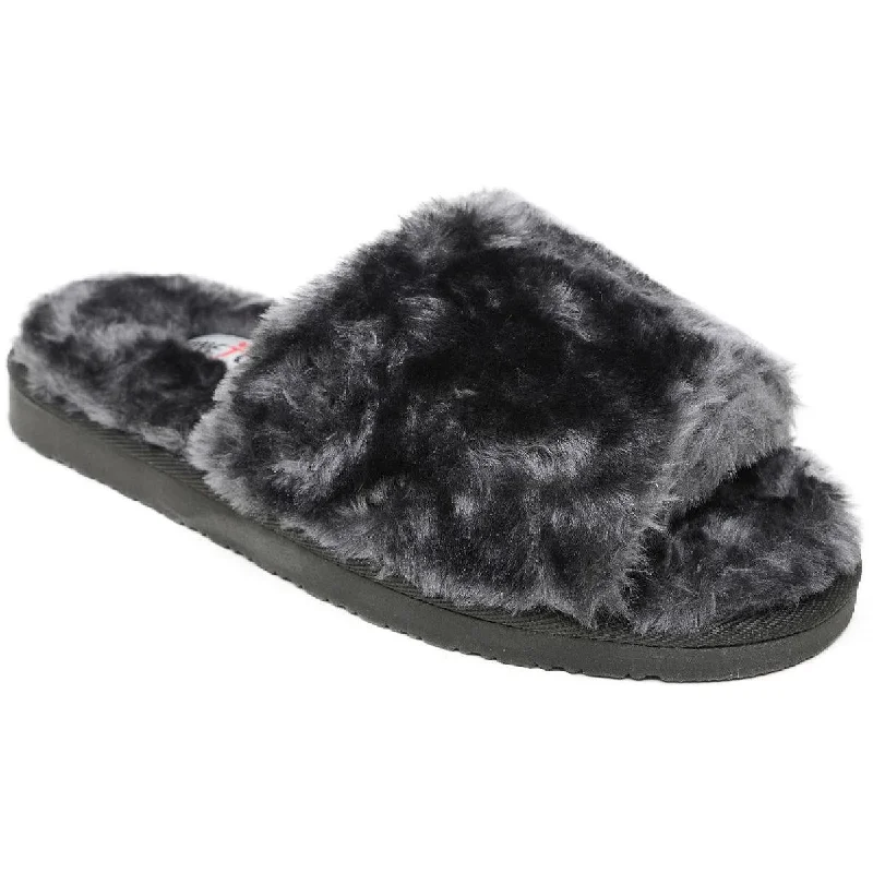 Women's Backless Slippers with a Furry Trim in Light Pink for a Cute and Casual Look Minnetonka Womens Lolo Animal Print Faux Fur Slide Slippers Women's Backless Slippers with a Furry Trim in Light Pink for a Cute and Casual Look Minnetonka Womens Lolo Animal Print Faux Fur Slide Slippers
