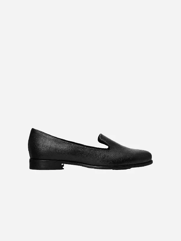 Women's Fur - Lined Loafers in Tan for a Cozy Winter Option Lords Women's Grape Leather Vegan Loafers | Black Women's Fur - Lined Loafers in Tan for a Cozy Winter Option Lords Women's Grape Leather Vegan Loafers | Black