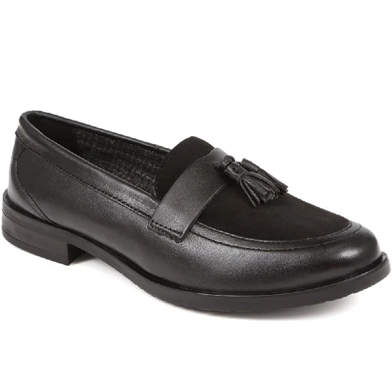 Women's casual flat shoes for all - day comfort Smart Leather Loafers - NAP38017 / 324 610 Women's casual flat shoes for all - day comfort Smart Leather Loafers - NAP38017 / 324 610