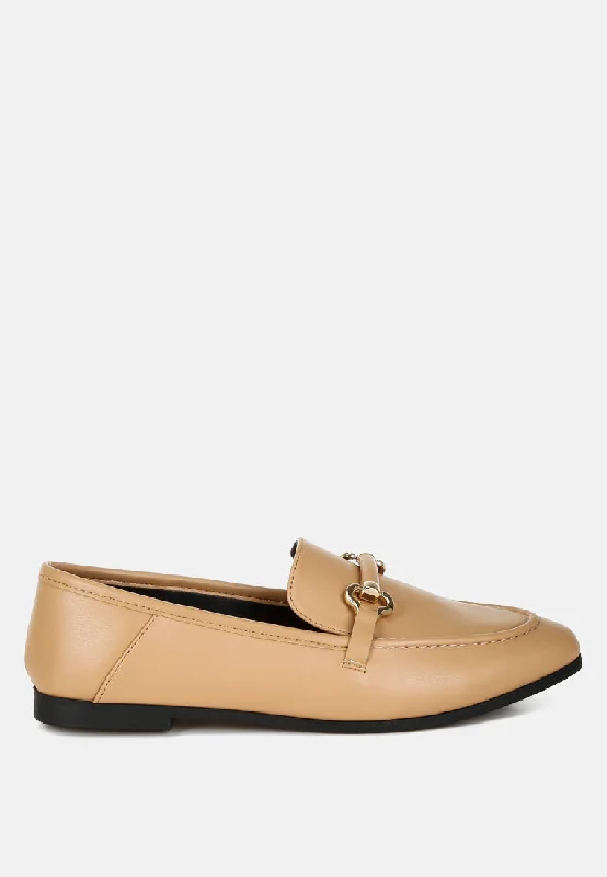 Women's Tassel - Trimmed Loafers with a Low Heel in Olive Green for a Trendy Twist Melisma Horsebit Embellished Loafers Women's Tassel - Trimmed Loafers with a Low Heel in Olive Green for a Trendy Twist Melisma Horsebit Embellished Loafers