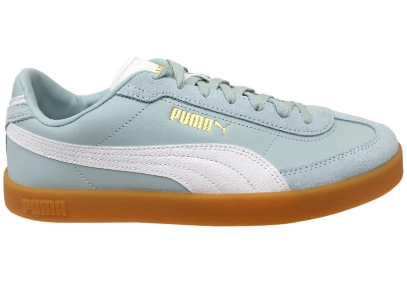Women's casual canvas shoes for a laid - back look Puma Womens Club II Era Comfortable Lace Up Sneakers Women's casual canvas shoes for a laid - back look Puma Womens Club II Era Comfortable Lace Up Sneakers