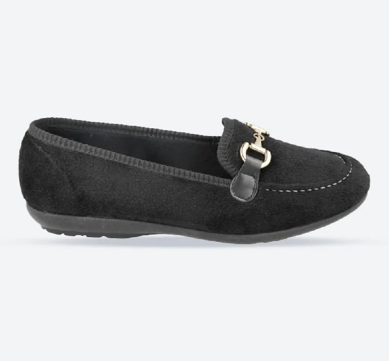 Women's Shearling Lined Slippers with a Fleece Upper in Tan for Ultimate Warmth Womens Wide Fit DB Martha Slippers