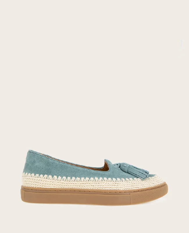 Women's Memory Foam Insole Loafers in Pink for Added Comfort GENTLE SOULS - Citrus Tassel Suede Platform Slip On Women's Memory Foam Insole Loafers in Pink for Added Comfort GENTLE SOULS - Citrus Tassel Suede Platform Slip On