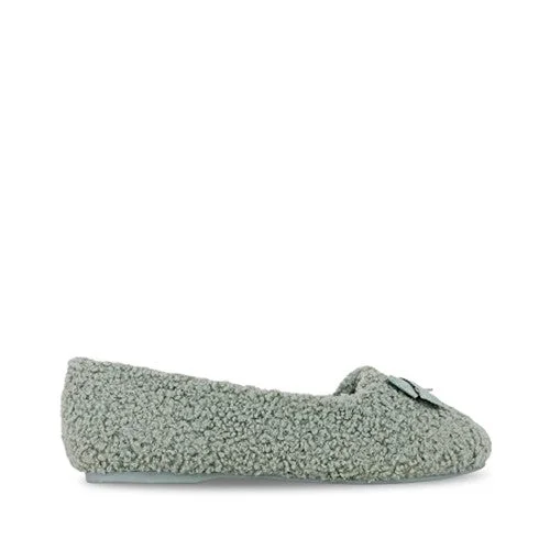 Women's Gel - Cushioned Slippers with a Soft Sole in Blue for All - Day Comfort Grosby Womens Snuggly Comfortable Home Slippers Sage