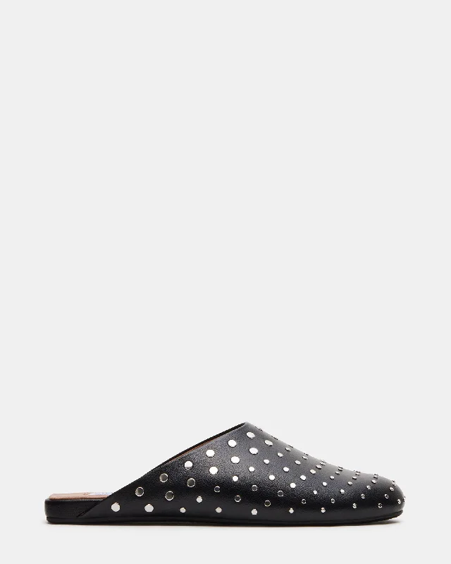 Women's Fur - Lined Loafers in Tan for a Cozy Winter Option GLIMMER BLACK STUDS