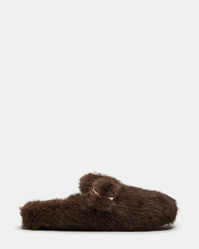 Women's Bow - Embellished Loafers in Red for a Feminine Touch BOHAN BROWN