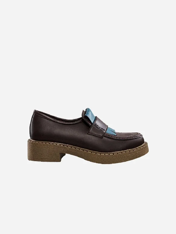 Women's Fur - Lined Loafers in Tan for a Cozy Winter Option Diane Women's 3 in 1 Apple Leather Vegan Loafers | Chocolate & Dark Sole Women's Fur - Lined Loafers in Tan for a Cozy Winter Option Diane Women's 3 in 1 Apple Leather Vegan Loafers | Chocolate & Dark Sole
