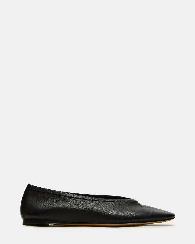 Women's Bow - Embellished Loafers in Red for a Feminine Touch LENI BLACK LEATHER