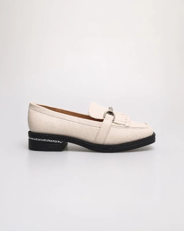 Women's Embroidered Floral Pattern Loafers in Beige for a Spring - Inspired Outfit Tomaz FL080 Ladies Fringe Loafers Women's Embroidered Floral Pattern Loafers in Beige for a Spring - Inspired Outfit Tomaz FL080 Ladies Fringe Loafers