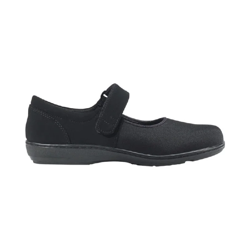 Women's casual shoes with memory foam insoles for extra comfort Aetrex Women's Berries Helen Knit Stretch Mary Jane Black Women's casual shoes with memory foam insoles for extra comfort Aetrex Women's Berries Helen Knit Stretch Mary Jane Black