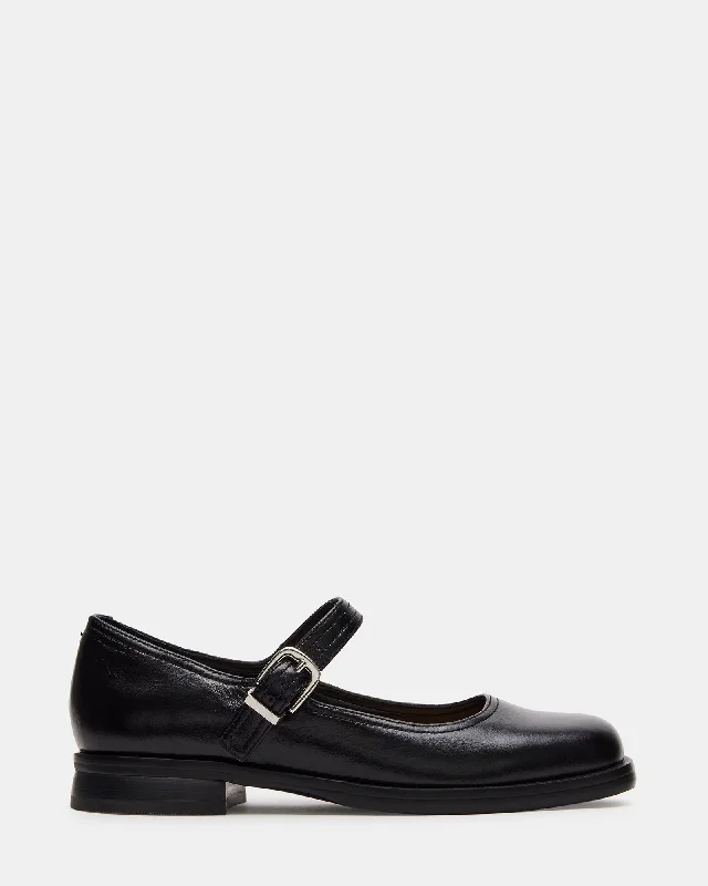 Women's Fur - Lined Loafers in Tan for a Cozy Winter Option DELANCY BLACK LEATHER