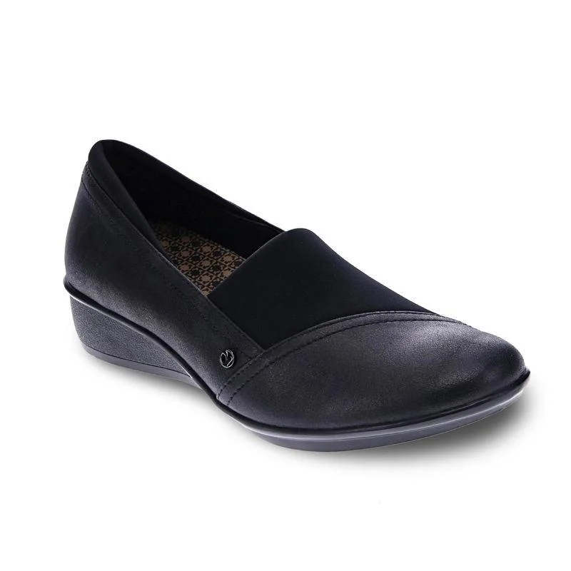 Women's Tassel - Trimmed Loafers with a Low Heel in Olive Green for a Trendy Twist Naples Stretch Loafer Women's Tassel - Trimmed Loafers with a Low Heel in Olive Green for a Trendy Twist Naples Stretch Loafer
