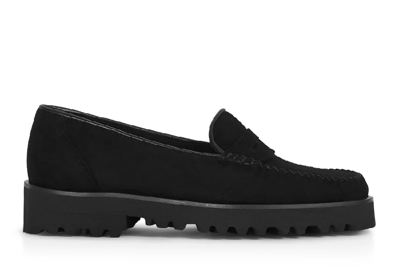 Women's Cashmere - Lined Loafers in Burgundy for Warmth in Winter Pescara