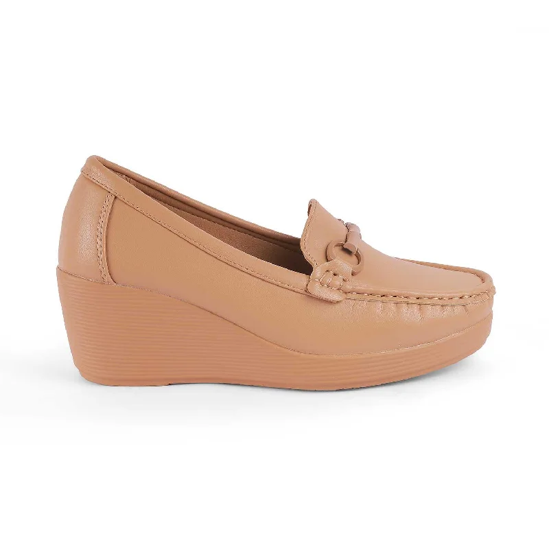 Women's Cashmere - Lined Loafers in Burgundy for Warmth in Winter Tresmode Trebien Tan Women's Wedge Loafers Women's Cashmere - Lined Loafers in Burgundy for Warmth in Winter Tresmode Trebien Tan Women's Wedge Loafers