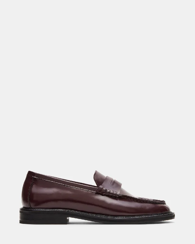 Women's Embroidered Floral Pattern Loafers in Beige for a Spring - Inspired Outfit MADISON BURGUNDY BOX LEATHER Women's Embroidered Floral Pattern Loafers in Beige for a Spring - Inspired Outfit MADISON BURGUNDY BOX LEATHER