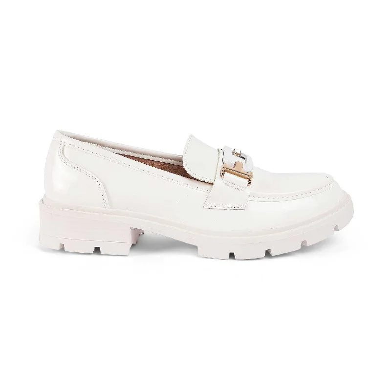 Women's Cashmere - Lined Loafers in Burgundy for Warmth in Winter Tresmode Gstaad White Women's Chunky Sole Loafers Women's Cashmere - Lined Loafers in Burgundy for Warmth in Winter Tresmode Gstaad White Women's Chunky Sole Loafers