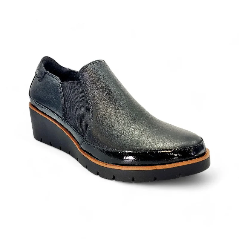 Women's Geometric - Patterned Loafers in Multicolor for a Fashion - Forward Look Mykonos Wedge Loafer Women's Geometric - Patterned Loafers in Multicolor for a Fashion - Forward Look Mykonos Wedge Loafer