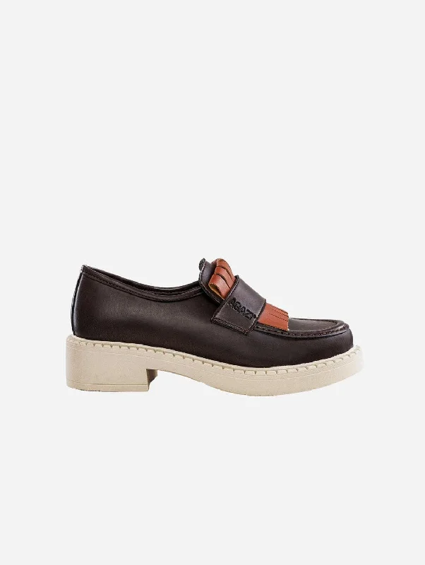 Women's Fur - Lined Loafers in Tan for a Cozy Winter Option Diane Women's 3 in 1 Apple Leather Vegan Loafers | Chocolate & Light Sole Women's Fur - Lined Loafers in Tan for a Cozy Winter Option Diane Women's 3 in 1 Apple Leather Vegan Loafers | Chocolate & Light Sole
