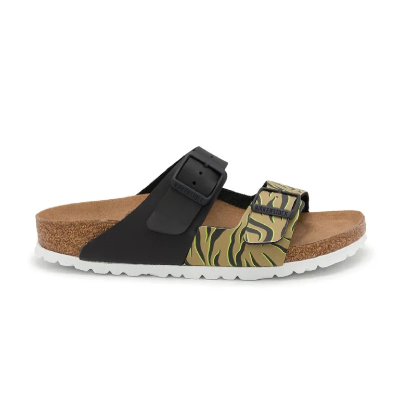 Anti - Slip Women's Sandals with a Grooved Sole in Green for Outdoor AdventuresArizona Split - Zebra Cork Brown Anti - Slip Women's Sandals with a Grooved Sole in Green for Outdoor AdventuresArizona Split - Zebra Cork Brown