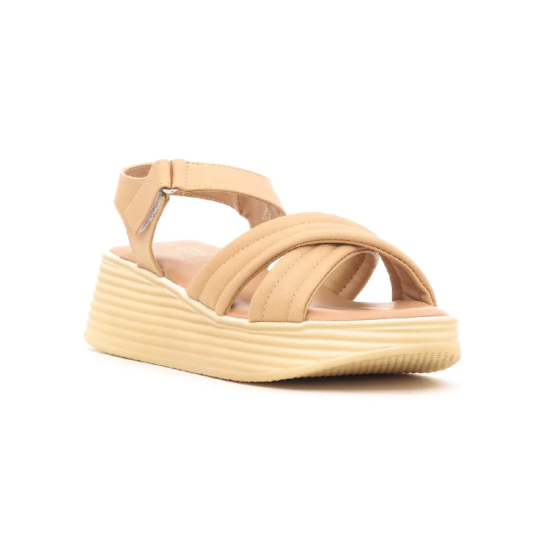 Plus Size Women's Wide - Width Platform Sandals in Black for Added Comfort and HeightWomen Beige Formal Sandal FR5077 Plus Size Women's Wide - Width Platform Sandals in Black for Added Comfort and HeightWomen Beige Formal Sandal FR5077