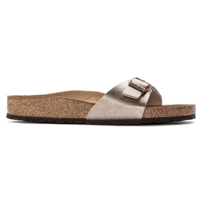 Orthopedic Women's Sandals with Arch Support in Gray for Foot HealthBirkenstock 1020630 Madrid BF Graceful Taupe Orthopedic Women's Sandals with Arch Support in Gray for Foot HealthBirkenstock 1020630 Madrid BF Graceful Taupe