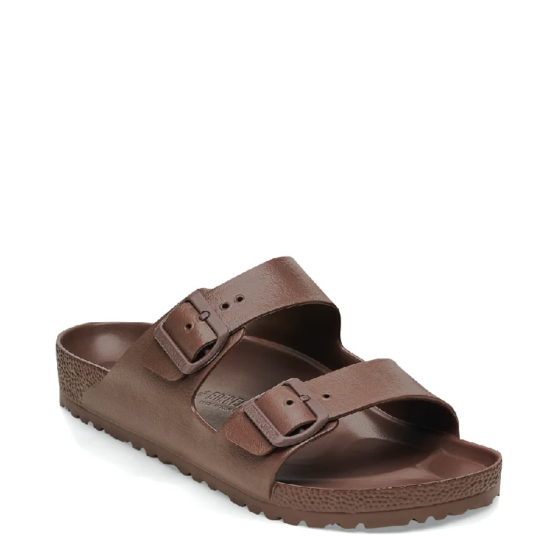 Women's Sandals with a Wedge Heel and a Tassel Detail in Orange for a Trendy LookBirkenstock Women's Arizona EVA Sandal in Roast Brown Women's Sandals with a Wedge Heel and a Tassel Detail in Orange for a Trendy LookBirkenstock Women's Arizona EVA Sandal in Roast Brown