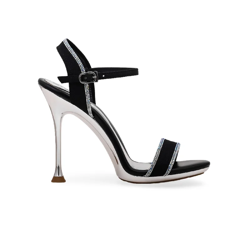 Shock - Absorbing Women's Sandals with a Soft Insole in Black for Active LifestylesBlack Fancy Bridal Sandal FN5780 Shock - Absorbing Women's Sandals with a Soft Insole in Black for Active LifestylesBlack Fancy Bridal Sandal FN5780