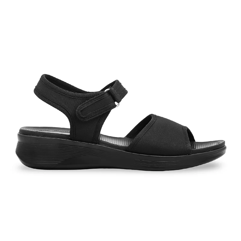 Women's Sandals with a Glitter - Coated Strap in Gold for a Sparkly Summer OutfitBlack Formal Sandal PU0201 Women's Sandals with a Glitter - Coated Strap in Gold for a Sparkly Summer OutfitBlack Formal Sandal PU0201