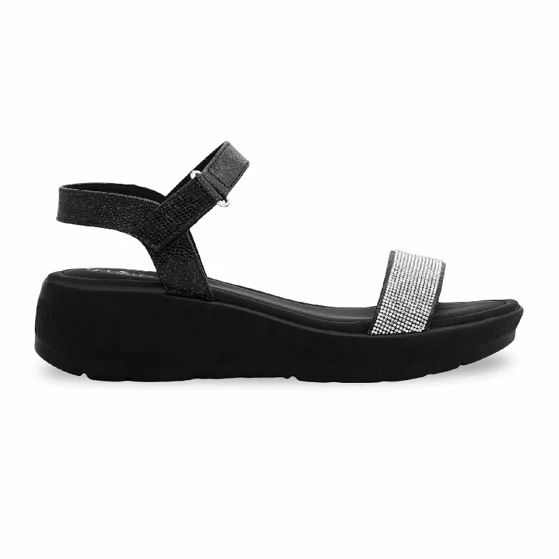 Women's Flat Slide Sandals with a Memory Foam Insole in White for All - Day ComfortBlack Formal Sandal PU0284 Women's Flat Slide Sandals with a Memory Foam Insole in White for All - Day ComfortBlack Formal Sandal PU0284