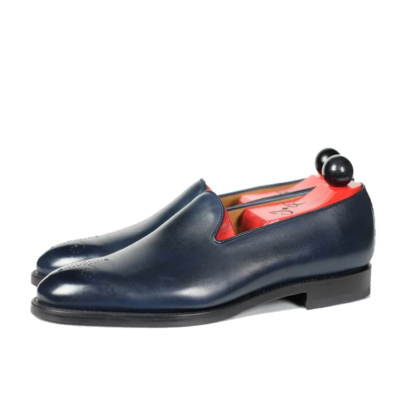 Sustainable Women's Recycled Material Loafers in Gray for Eco - Conscious ShoppersChelan - Deep Ocean Calf Sustainable Women's Recycled Material Loafers in Gray for Eco - Conscious ShoppersChelan - Deep Ocean Calf