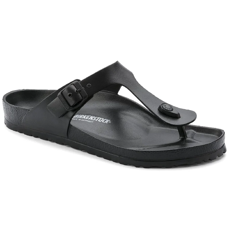 Women's Cork - Soled Espadrille Sandals with a Rope - Trimmed Upper in Navy for a Summer VibeGizeh EVA - Black Women's Cork - Soled Espadrille Sandals with a Rope - Trimmed Upper in Navy for a Summer VibeGizeh EVA - Black