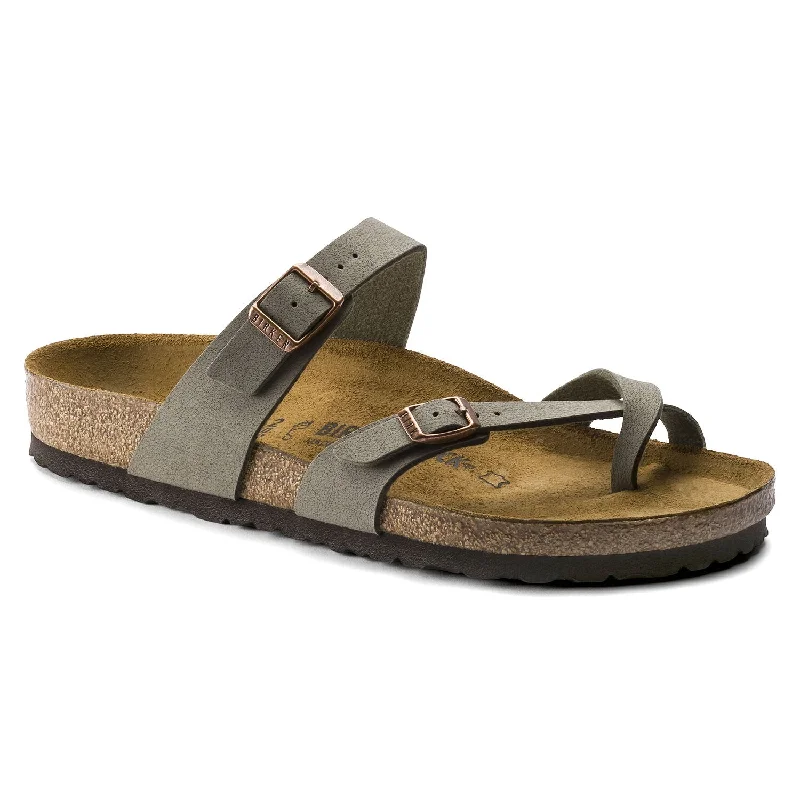 Adjustable Strap Women's Sandals with a Padded Heel in Pink for a Custom FitMayari - Stone Adjustable Strap Women's Sandals with a Padded Heel in Pink for a Custom FitMayari - Stone