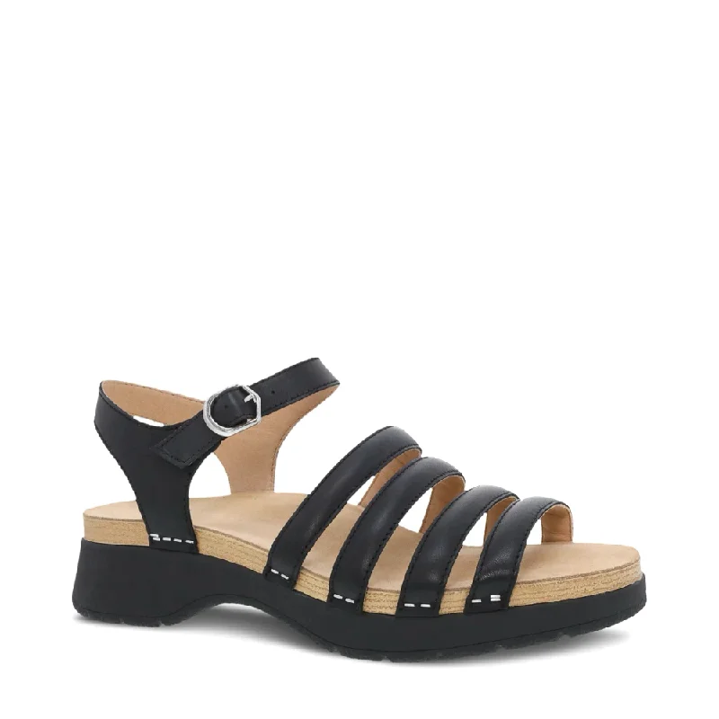 Women's Sandals with a Wedge Heel and a Tassel Detail in Orange for a Trendy LookDansko Women's Roxie Strap Sandal in Black Women's Sandals with a Wedge Heel and a Tassel Detail in Orange for a Trendy LookDansko Women's Roxie Strap Sandal in Black