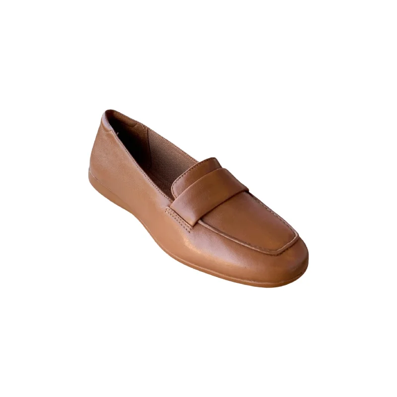 Women's Geometric - Patterned Loafers in Multicolor for a Fashion - Forward LookGenn English Tea Leather Loafer Women's Geometric - Patterned Loafers in Multicolor for a Fashion - Forward LookGenn English Tea Leather Loafer
