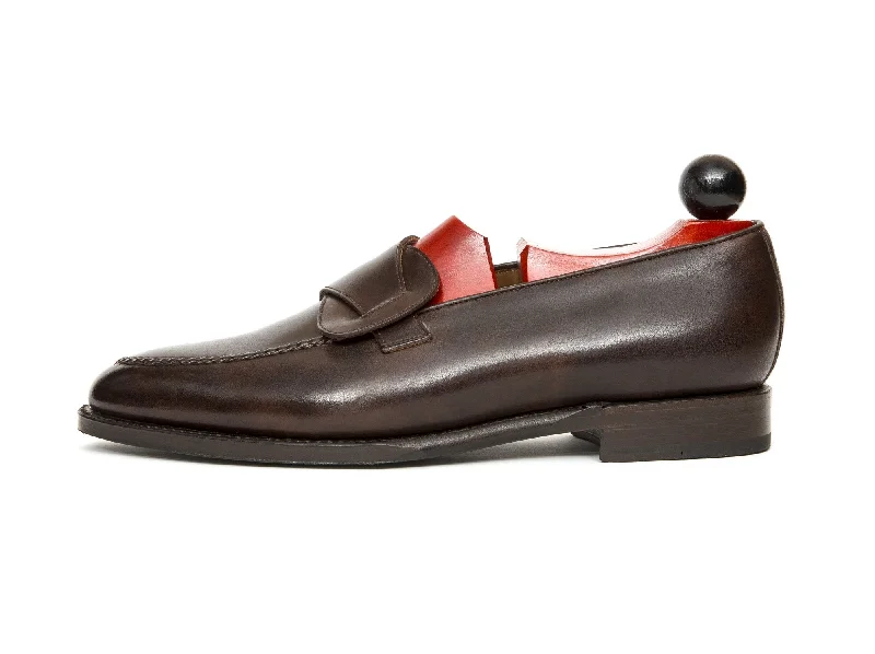Women's Premium Leather Tassel Loafers in Dark Brown for a Classic Office LookHawthorne - MTO - Dark Brown Museum Calf - TMG Last - Single Leather Sole Women's Premium Leather Tassel Loafers in Dark Brown for a Classic Office LookHawthorne - MTO - Dark Brown Museum Calf - TMG Last - Single Leather Sole