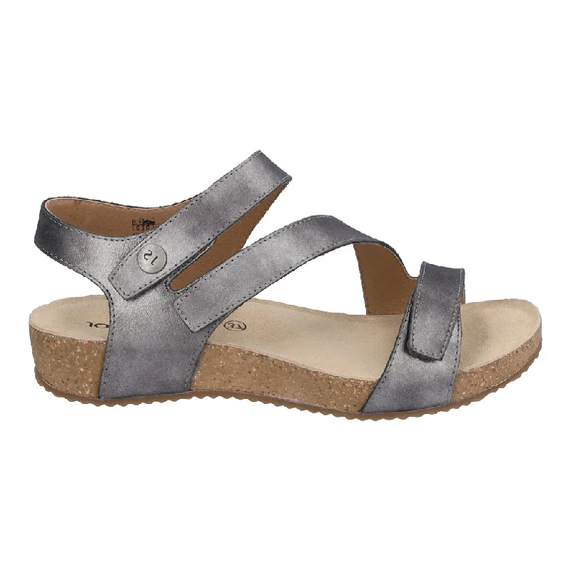Orthopedic Women's Sandals with Arch Support in Gray for Foot HealthJosef Seibel 78519 Tonga 25 38 700 Anthrazit Orthopedic Women's Sandals with Arch Support in Gray for Foot HealthJosef Seibel 78519 Tonga 25 38 700 Anthrazit