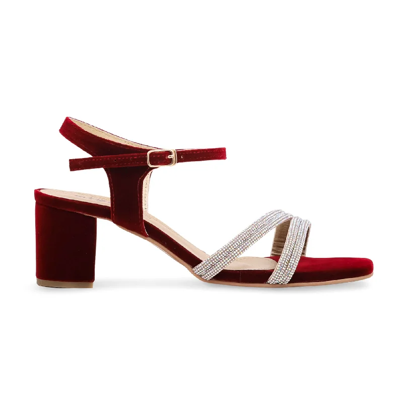 Women's Leather - Strapped Sandals with a Braided Detail in Brown for a Rustic AppealMaroon Fancy Sandal FN5587 Women's Leather - Strapped Sandals with a Braided Detail in Brown for a Rustic AppealMaroon Fancy Sandal FN5587