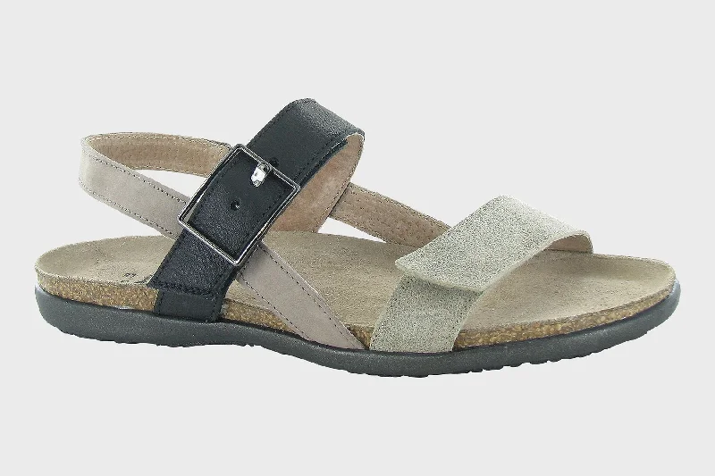 Women's Leather - Strapped Sandals with a Braided Detail in Brown for a Rustic AppealNorah - Beige Women's Leather - Strapped Sandals with a Braided Detail in Brown for a Rustic AppealNorah - Beige
